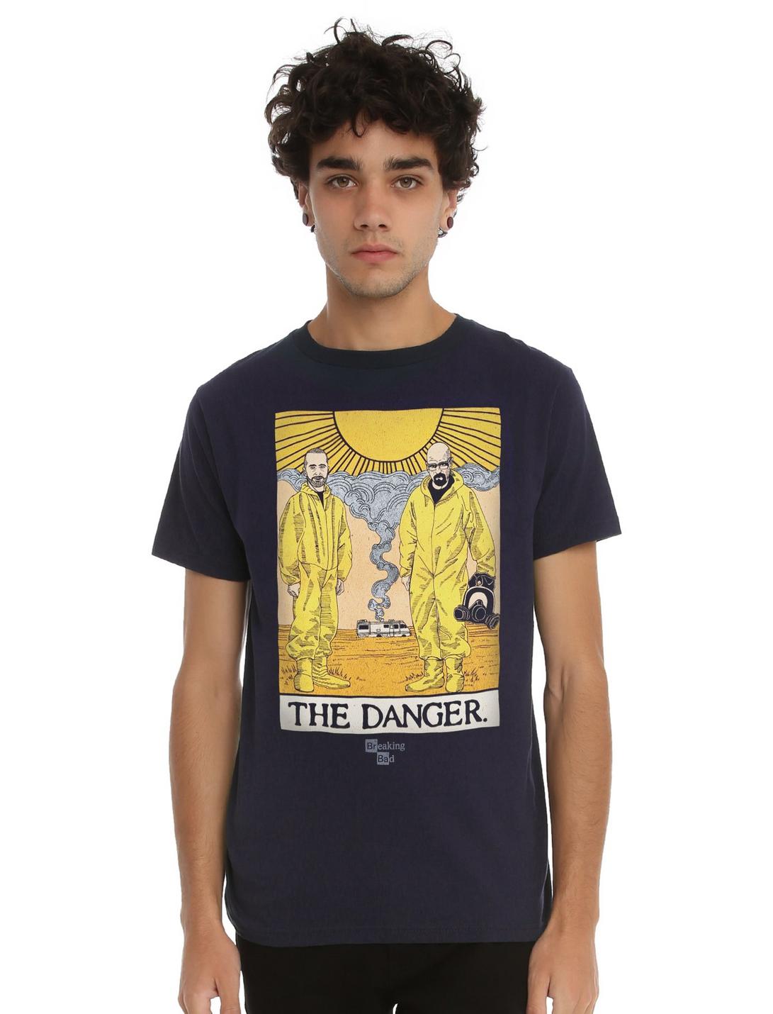Breaking Bad The Danger Tarot Card T-Shirt, NAVY, hi-res
