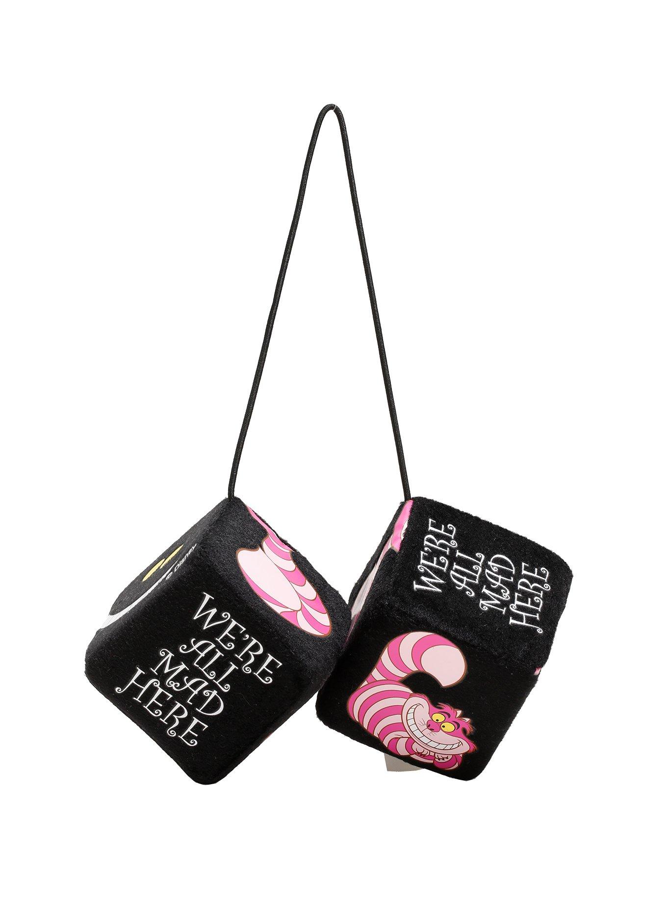 Disney Alice In Wonderland Cheshire Cat Car Dice, , hi-res