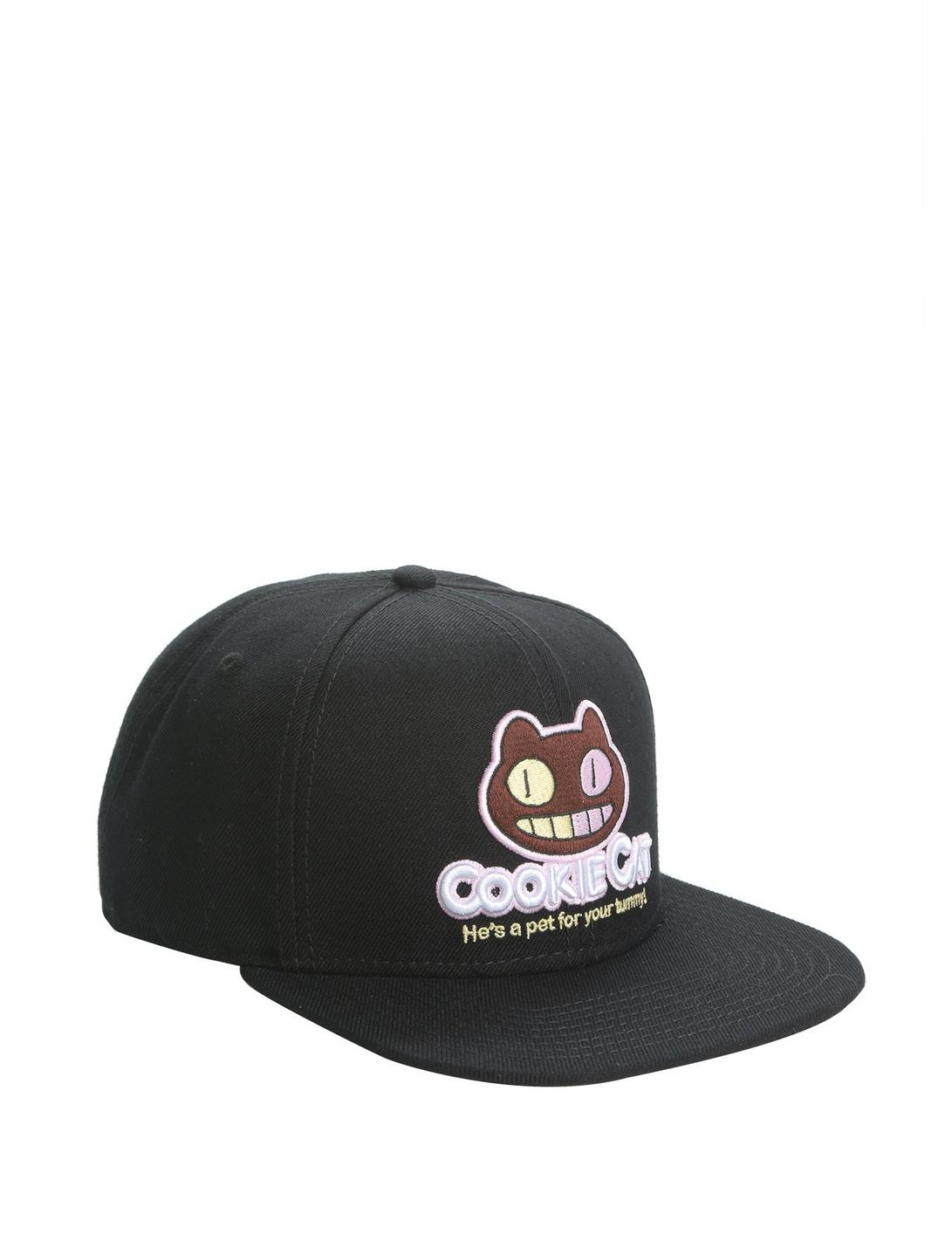 Steven Universe Cookie Cat Embroidered Snapback Hat, , hi-res
