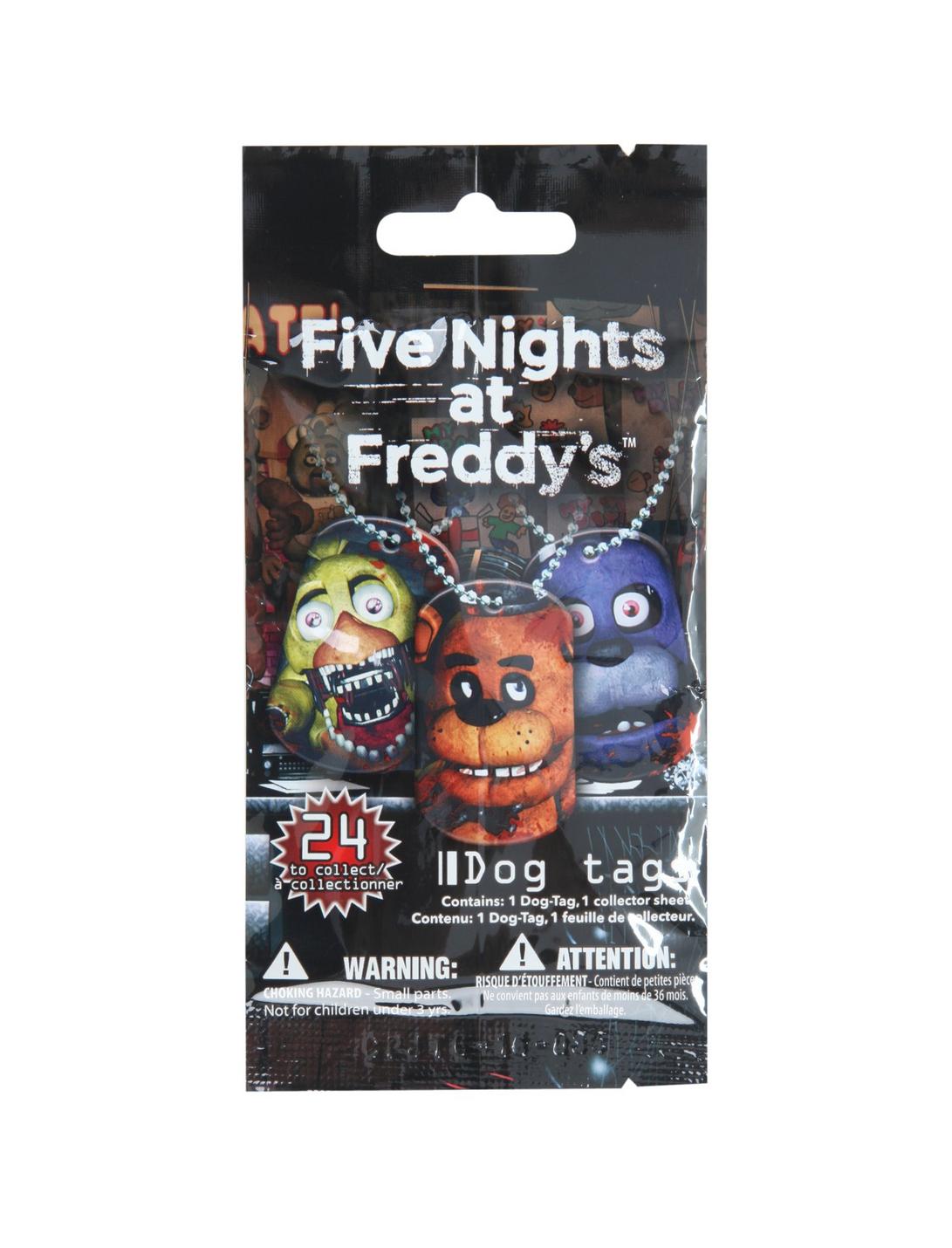 Five Nights At Freddy's Blind Bag Dog Tag, , hi-res
