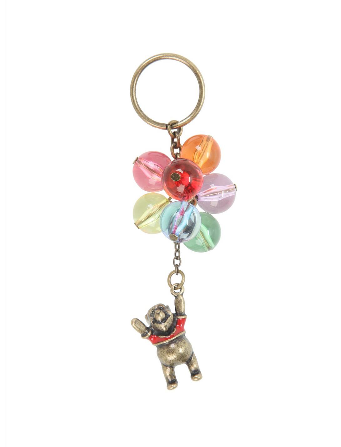 Disney Winnie The Pooh Balloons Key Chain, , hi-res