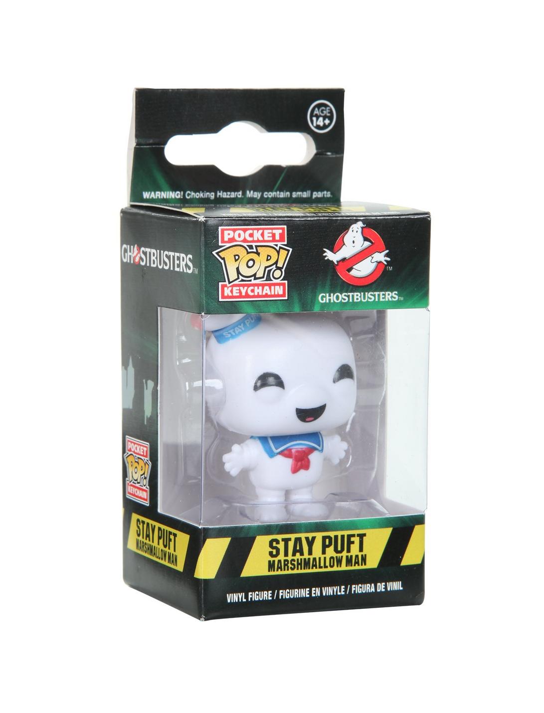 Funko Ghostbusters Pocket Pop! Stay Puft Marshmallow Man Key Chain, , hi-res