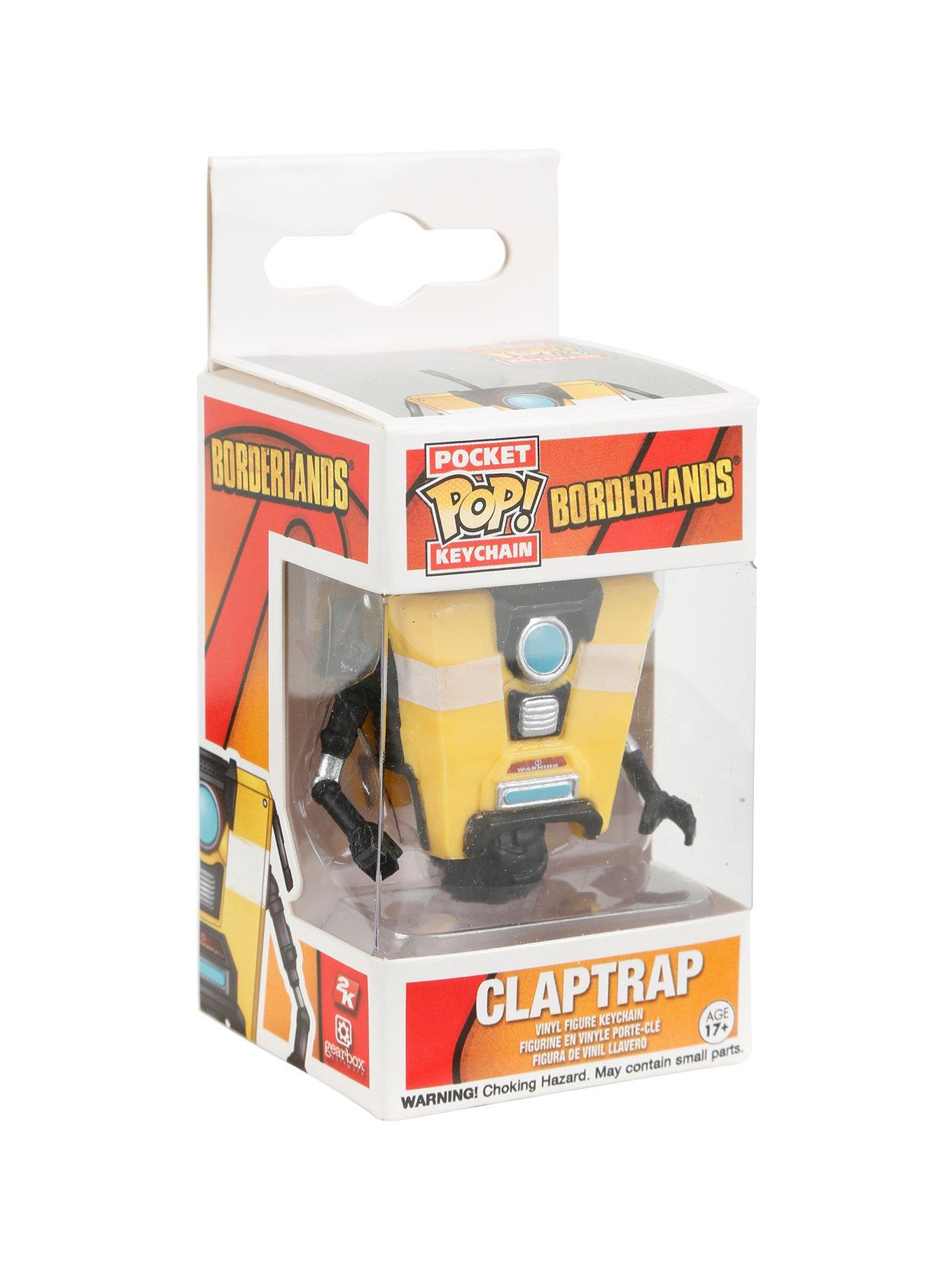 Funko Borderlands Pocket Pop! Claptrap Key Chain | Hot Topic