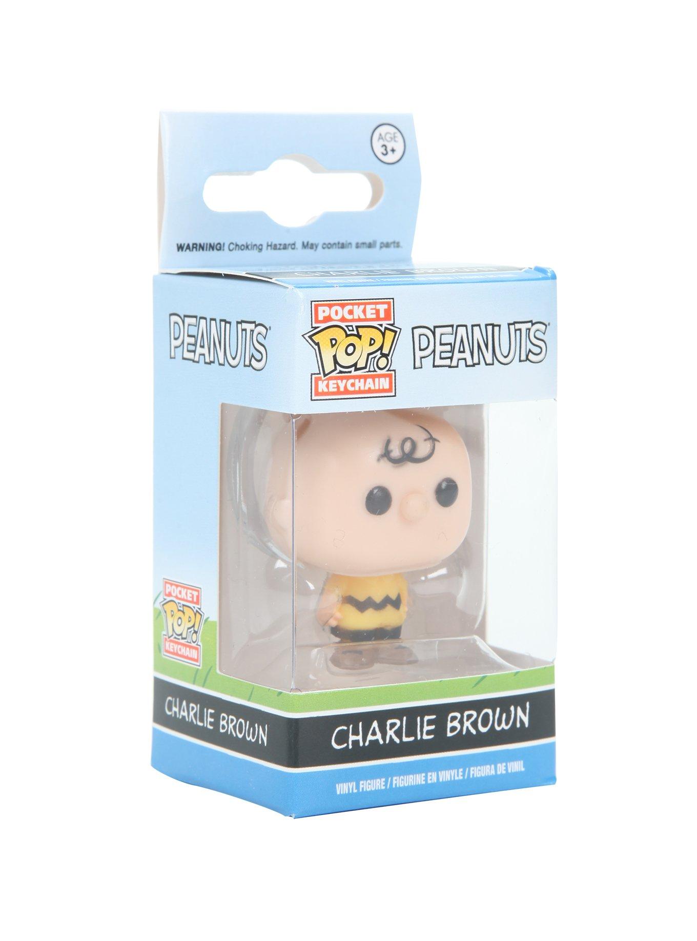 Funko Peanuts Pocket Pop! Charlie Brown Key Chain Hot Topic