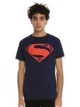 DC Comics Batman V Superman: Dawn Of Justice Superman Logo T-Shirt, NAVY, hi-res