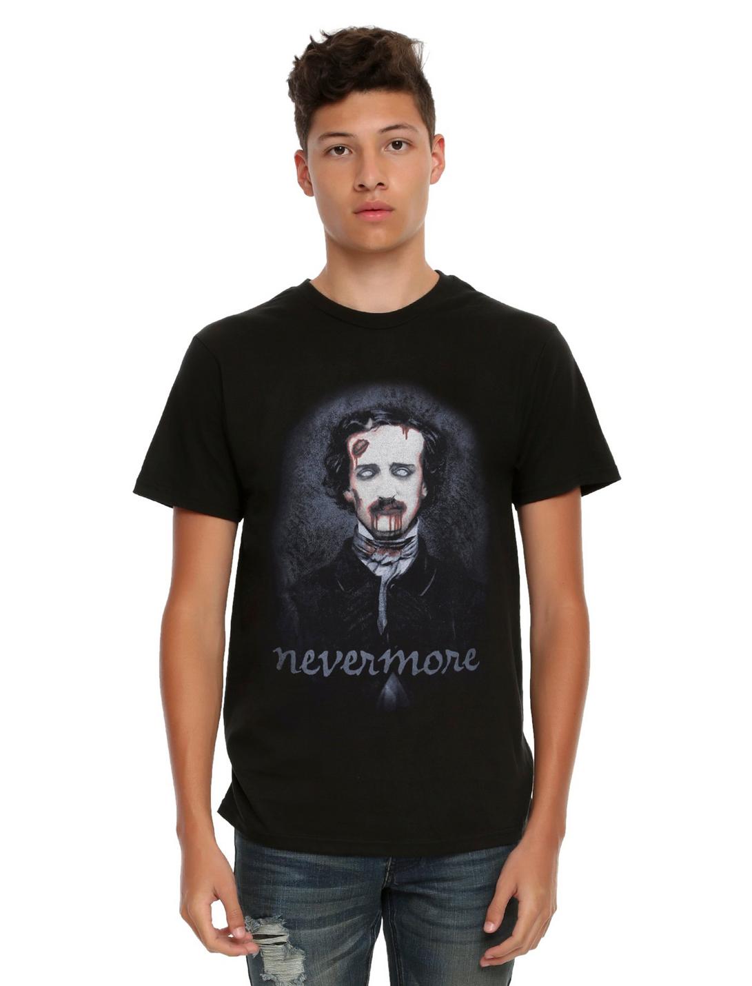 Poe NevermoreT-Shirt, BLACK, hi-res