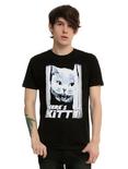 Here's Kitty! T-Shirt, BLACK, hi-res