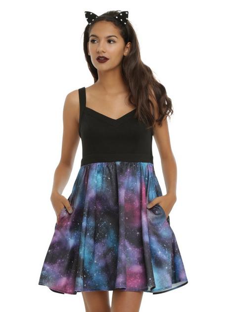 Galaxy Skater Dress | Hot Topic