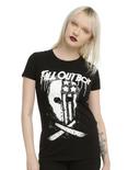 Fall Out Boy Hockey Mask Girls T-Shirt, BLACK, hi-res
