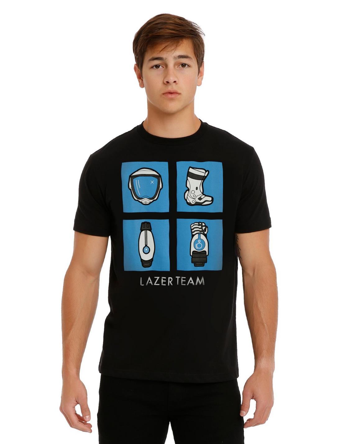 Lazer Team Suit T-Shirt, BLACK, hi-res