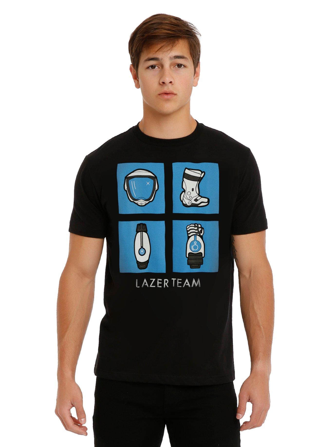 Lazer Team Suit T-Shirt, BLACK, hi-res