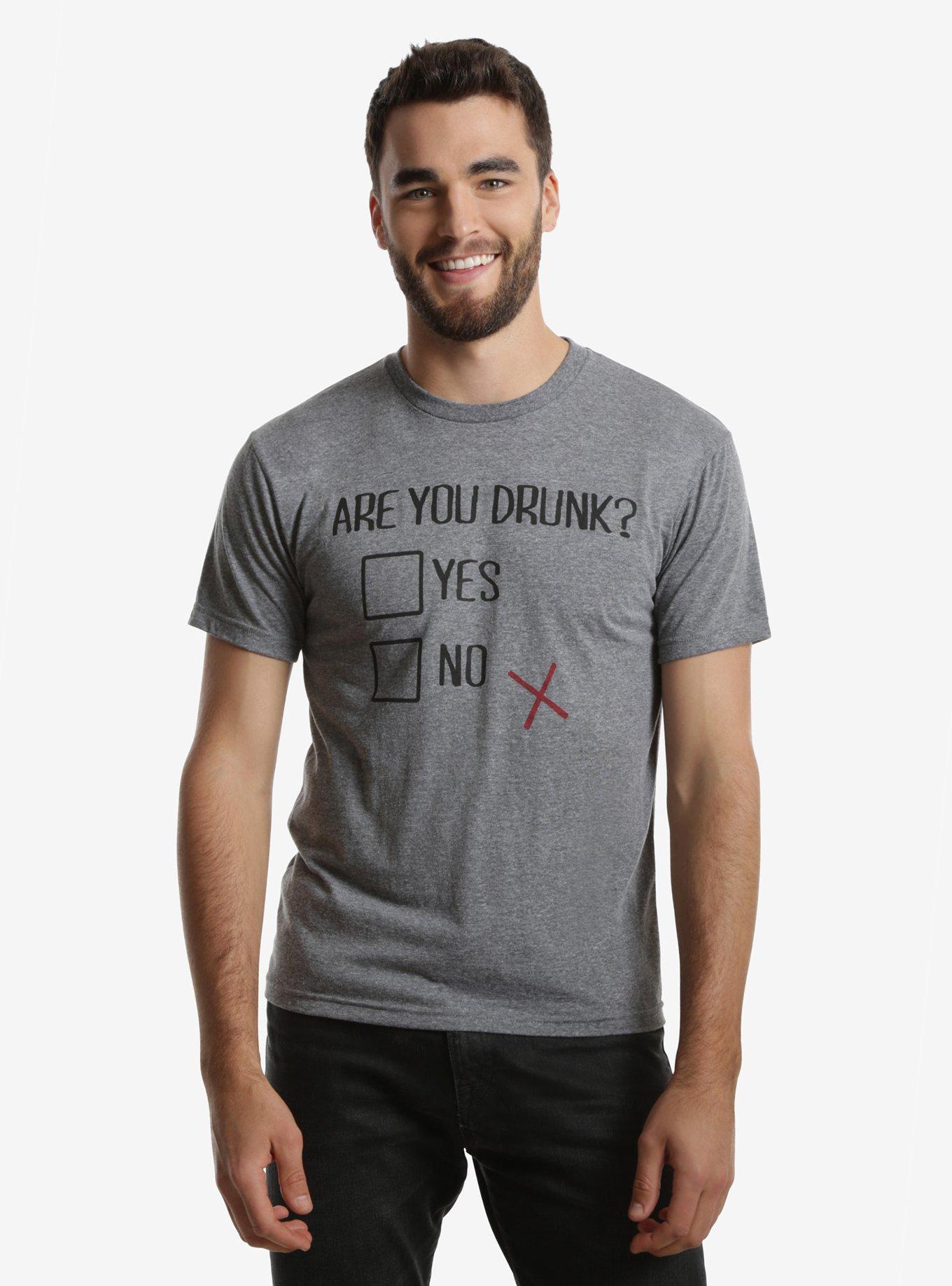 Are You Drunk Checkbox T-Shirt | BoxLunch