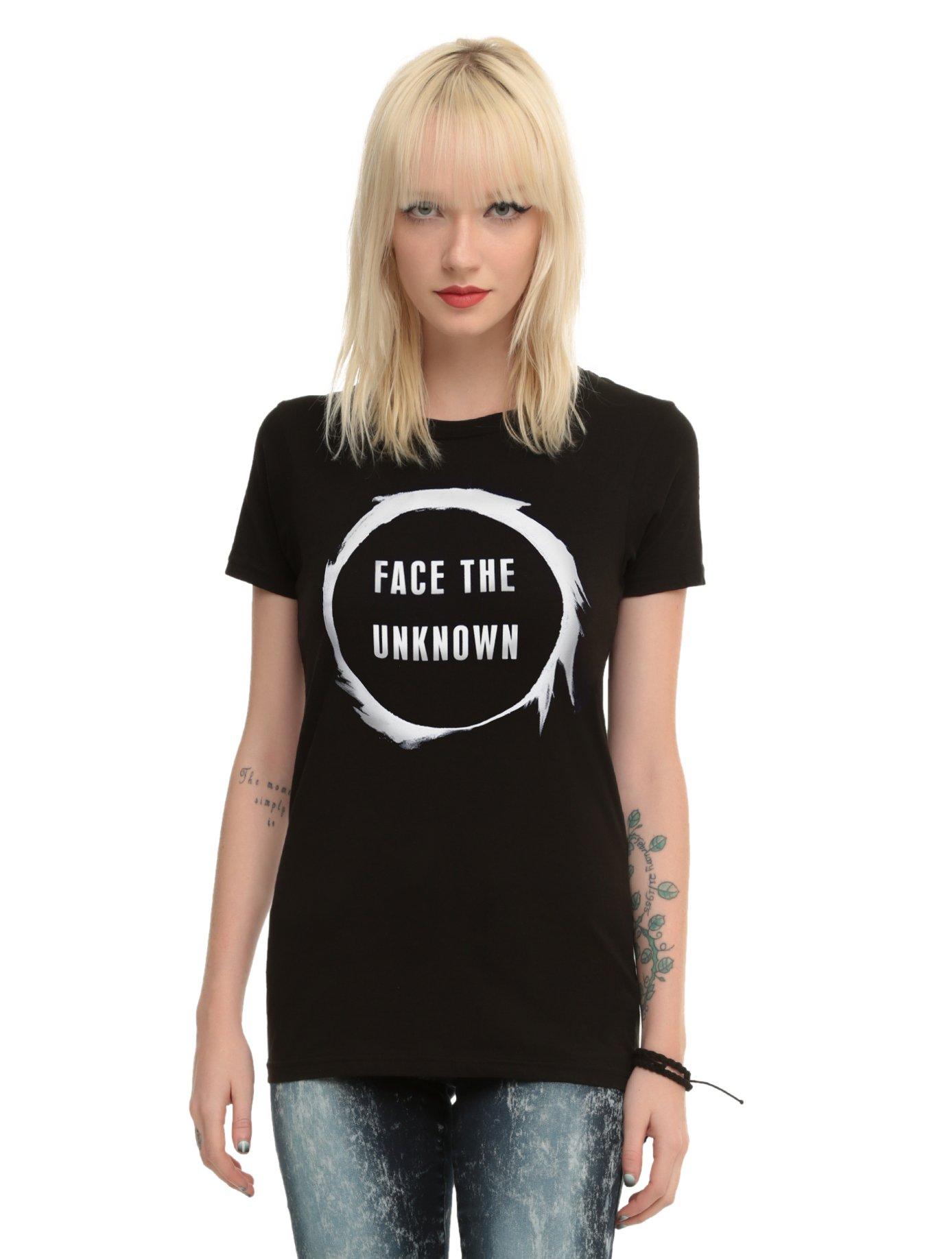 The Divergent Series: Allegiant Face The Unknown Girls T-Shirt, BLACK, hi-res