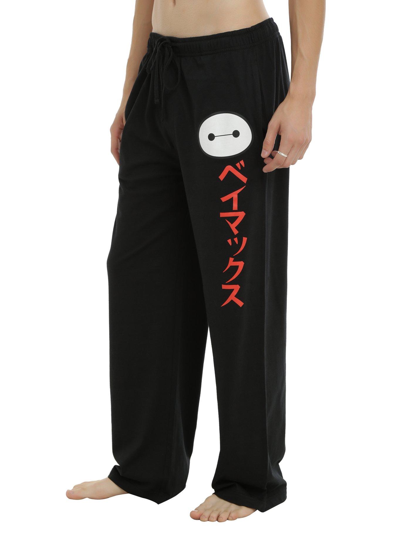 Disney Big Hero 6 Baymax Guys Pajama Pants, BLACK, hi-res