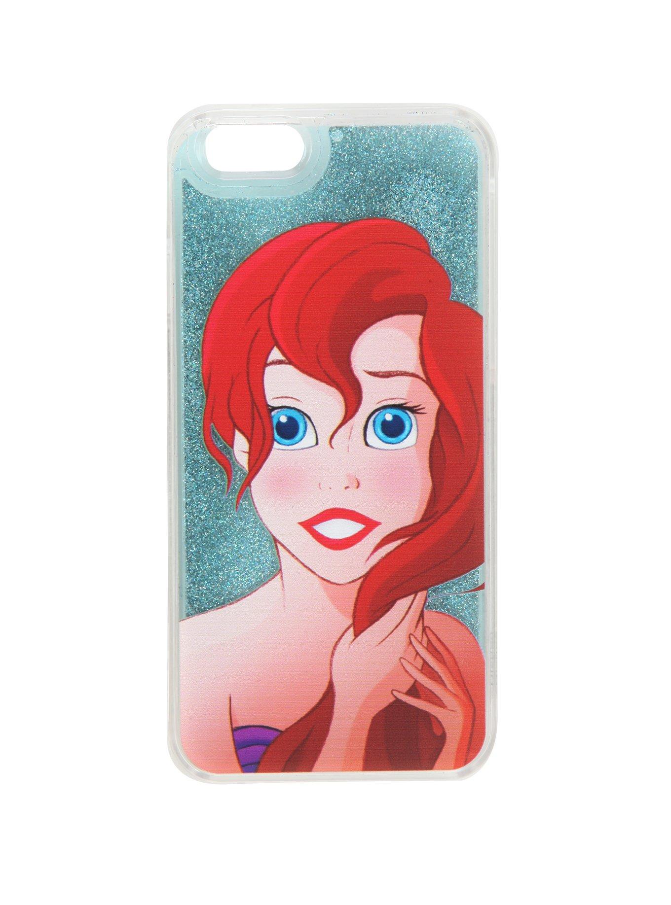 Electronics Accessories Phone Cases Disney The Little Mermaid Glitter Iphone Shell Case Ariel Electronics Cases Hamaguri Co Jp