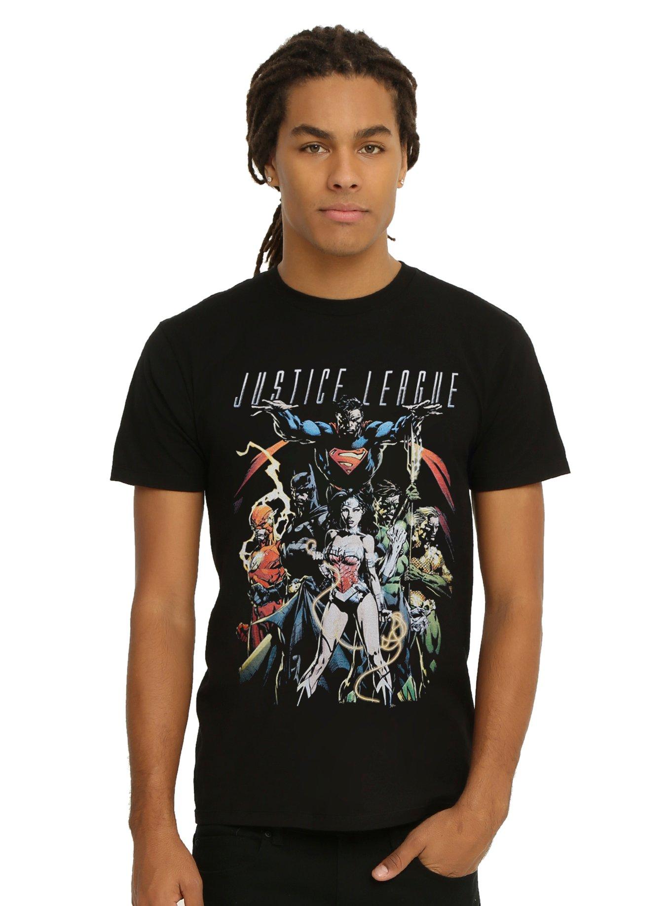 DC Comics Justice League Dark Days T-Shirt, BLACK, hi-res