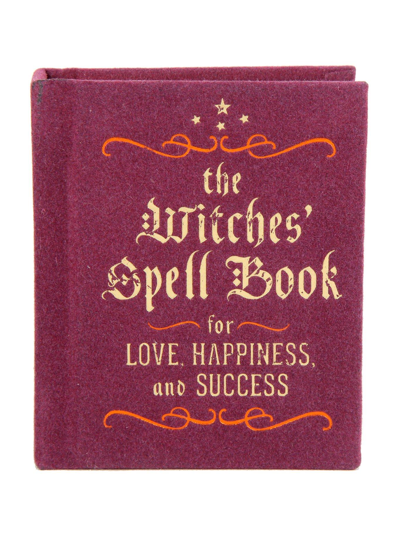 The Witches' Spell Book: For Love, Happiness, And Success Mini Hardcover Book, , hi-res