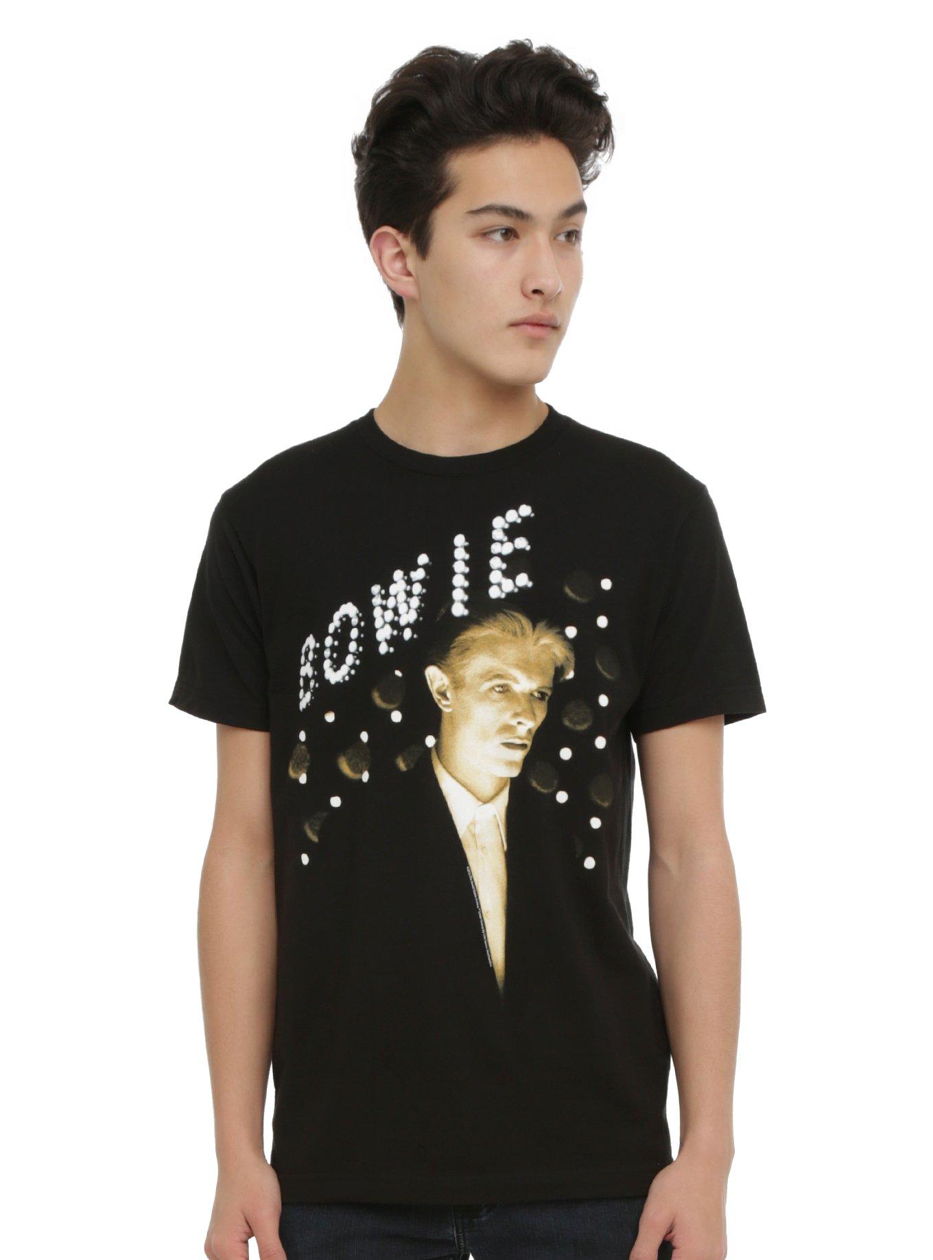 David Bowie Lights T-Shirt, BLACK, hi-res