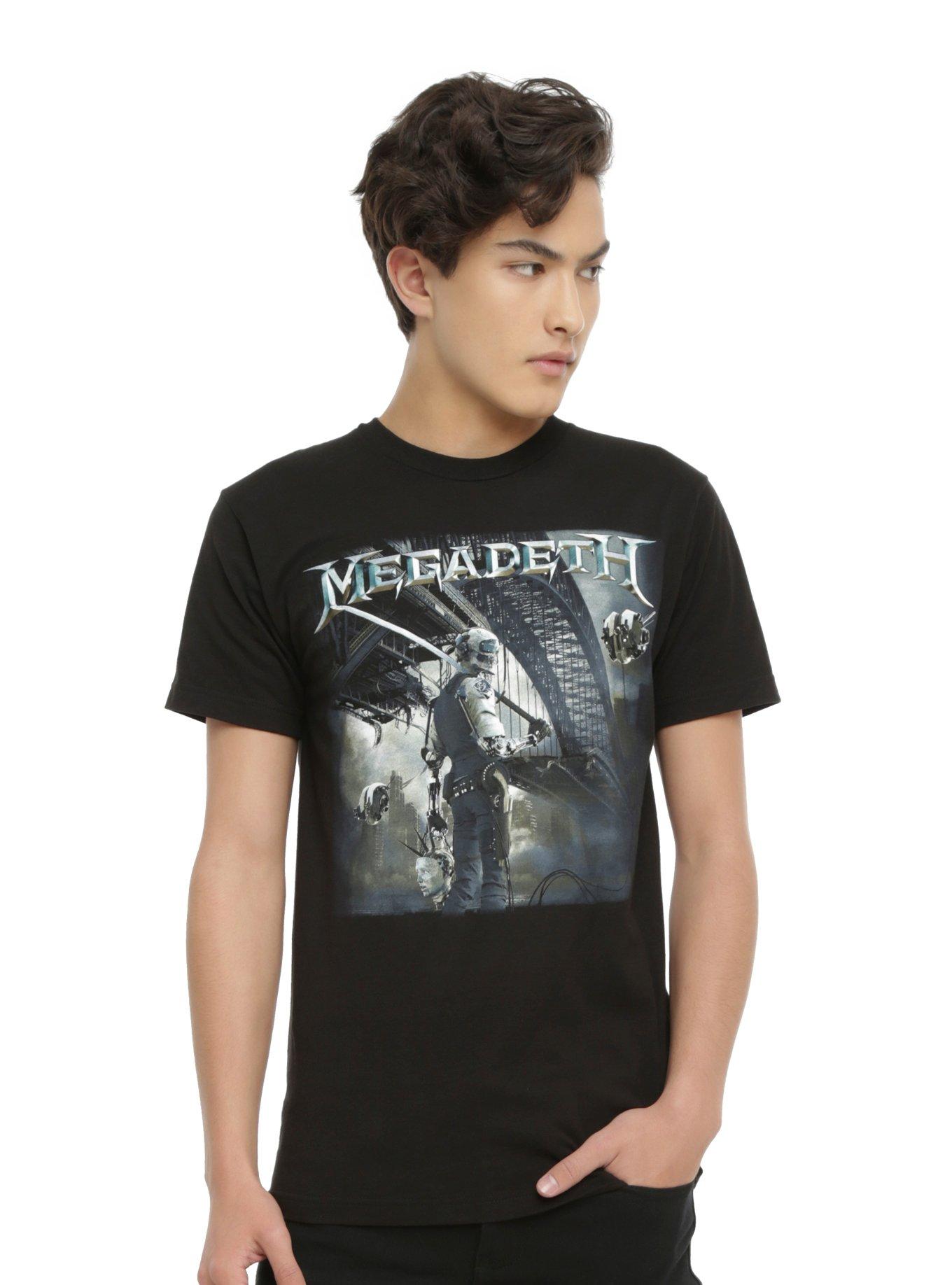 Megadeth Dystopia T-Shirt, BLACK, hi-res