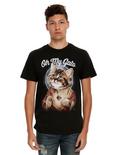 Oh My Gato Kitten T-Shirt, BLACK, hi-res