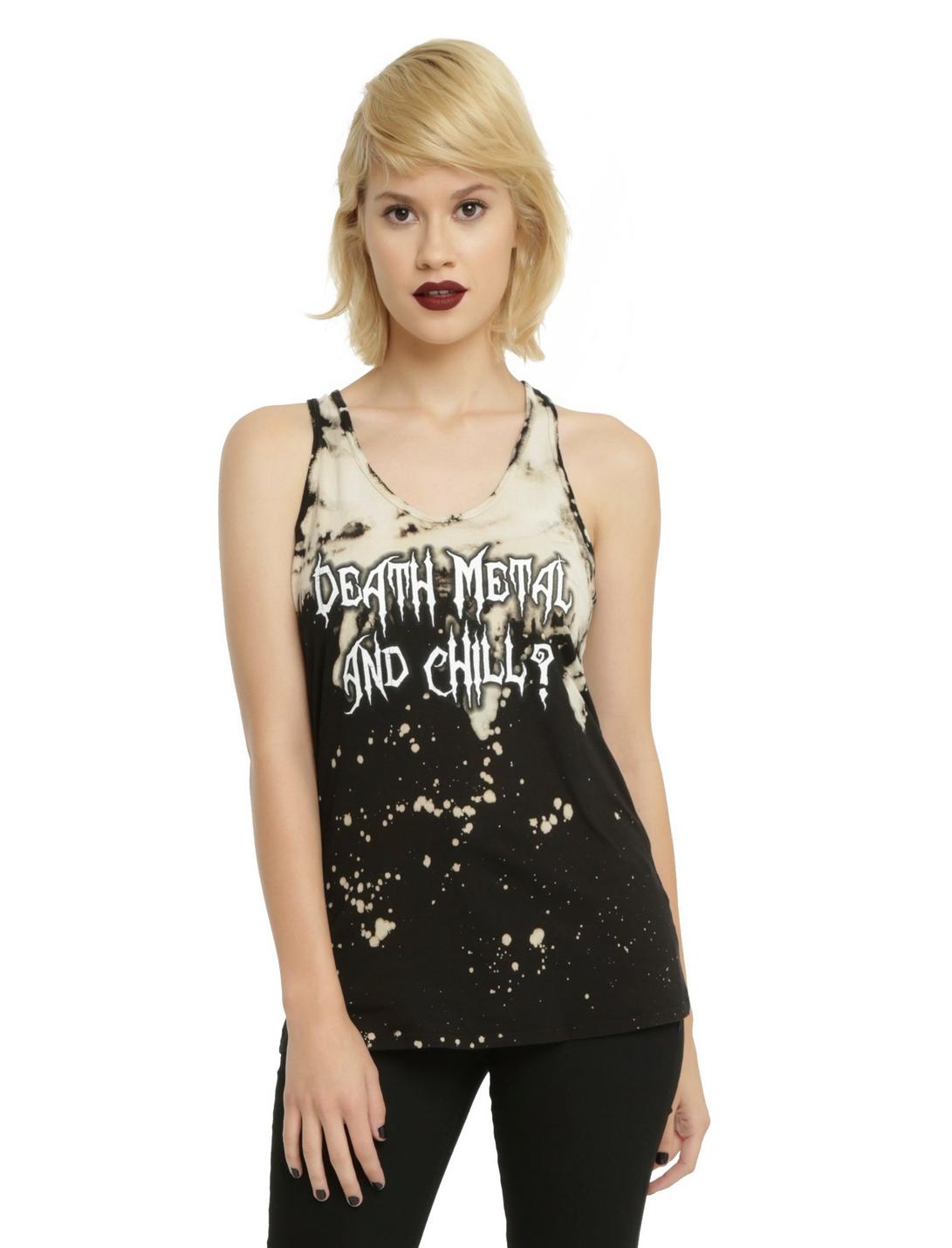 Metal And Chill Girls Tank Top, BLACK, hi-res