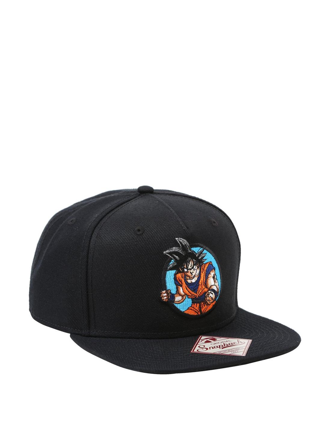 Dragon Ball Z Goku Embroidered Snapback Hat, , hi-res