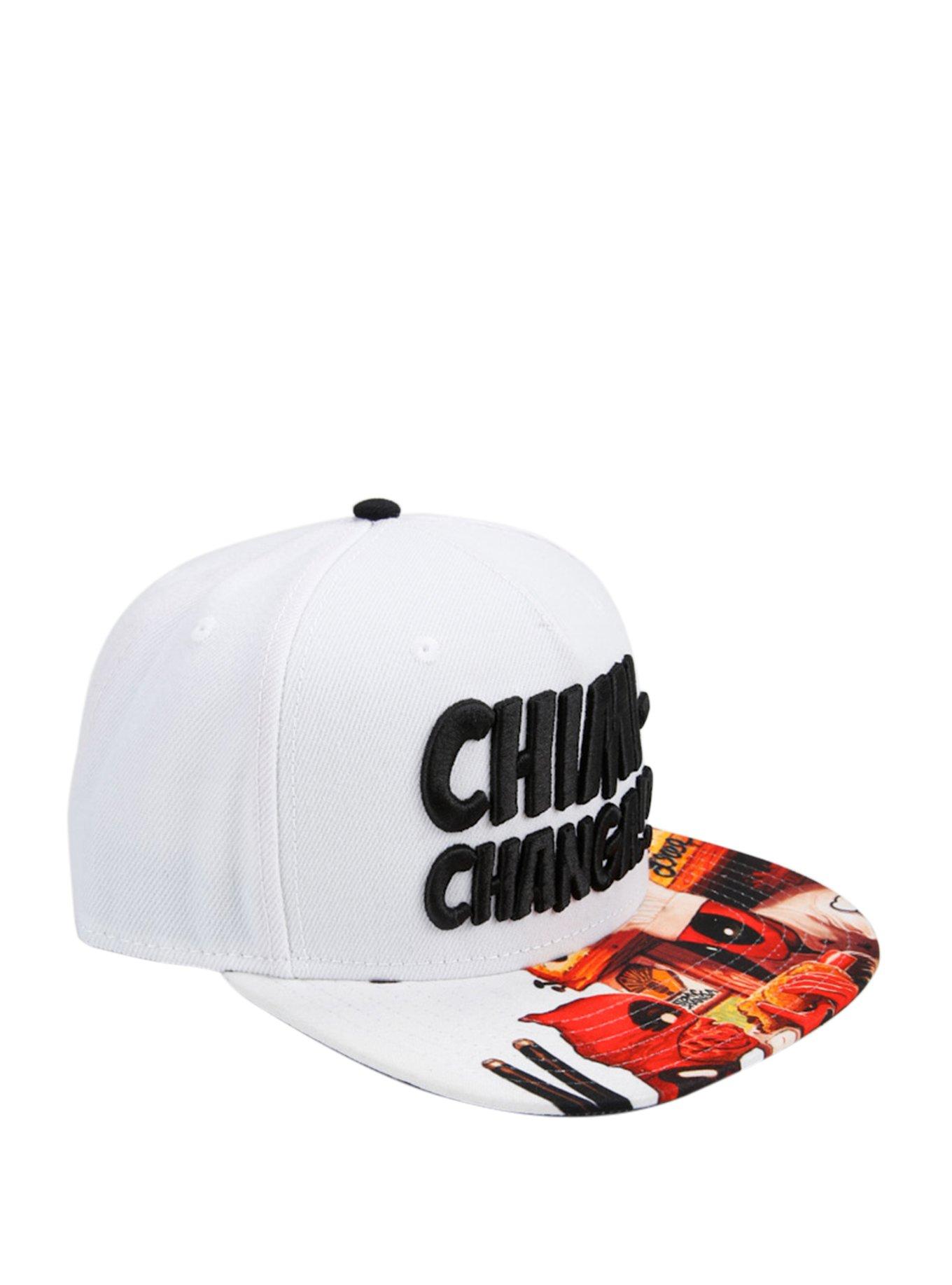 Marvel Deadpool Chimichanga Sublimated Bill Snapback Hat, , hi-res