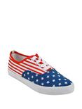 Blue & White Star Americana Lace-Up Sneaker, , hi-res