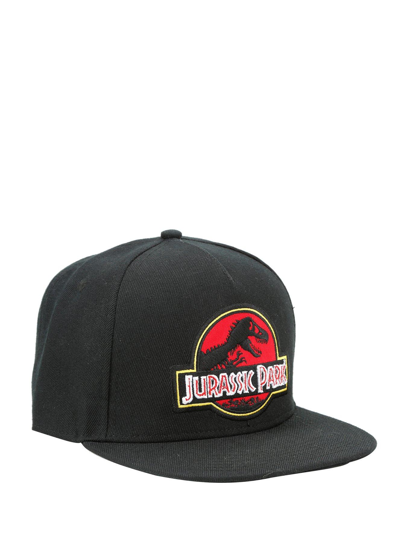 Jurassic Park Logo Snapback Hat, , hi-res