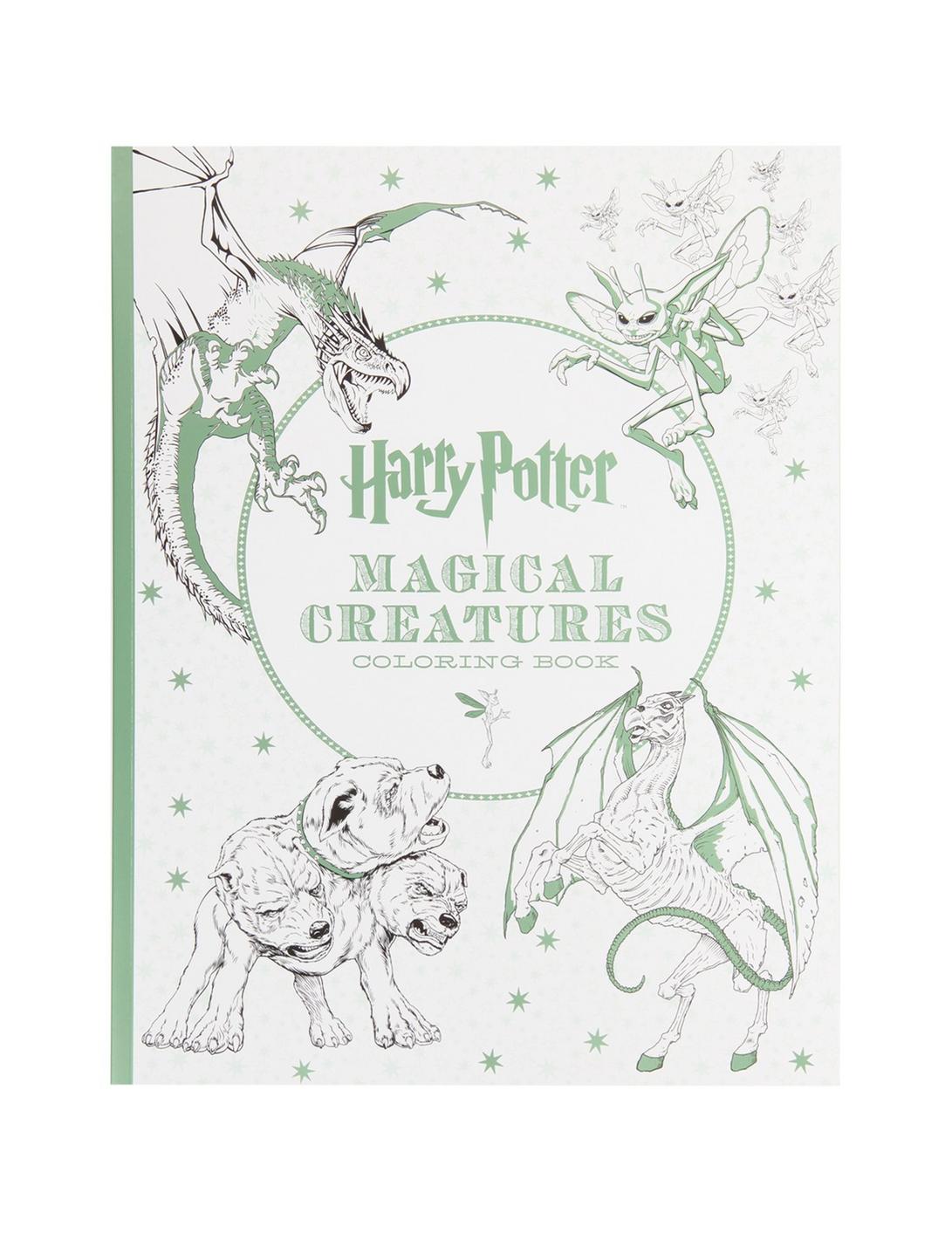 Harry Potter Magical Creatures Coloring Book, , hi-res
