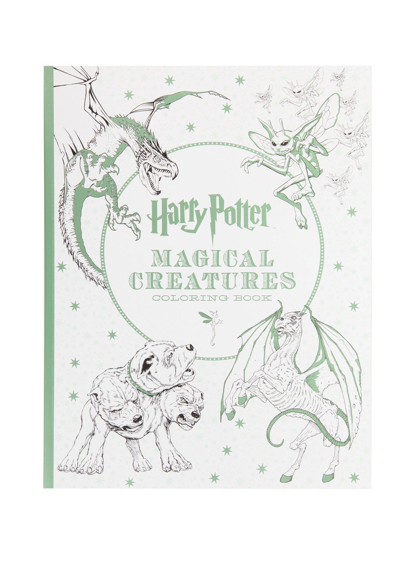 Harry Potter Magical Creatures Coloring Book, , hi-res