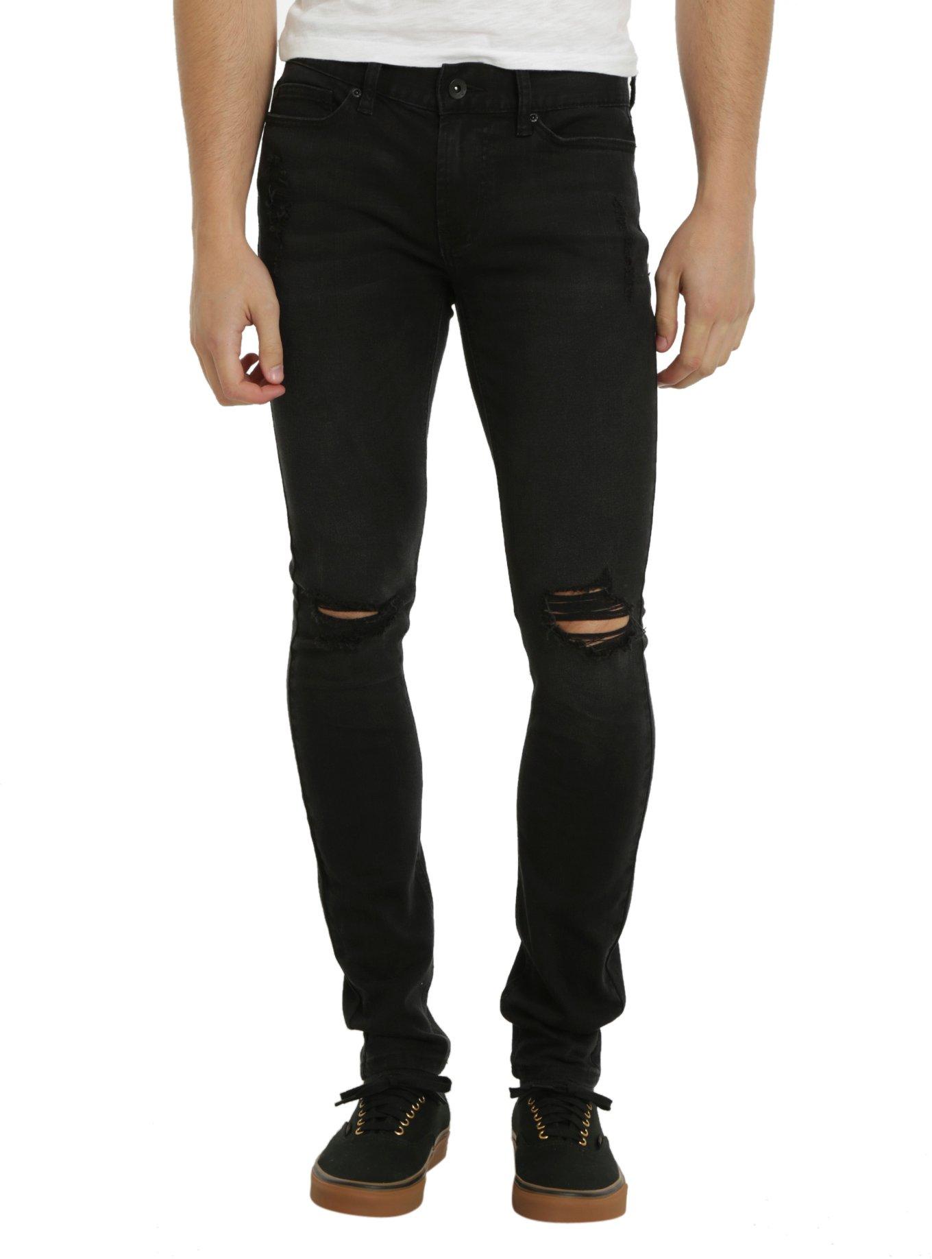 Hot topic ripped sales jeans