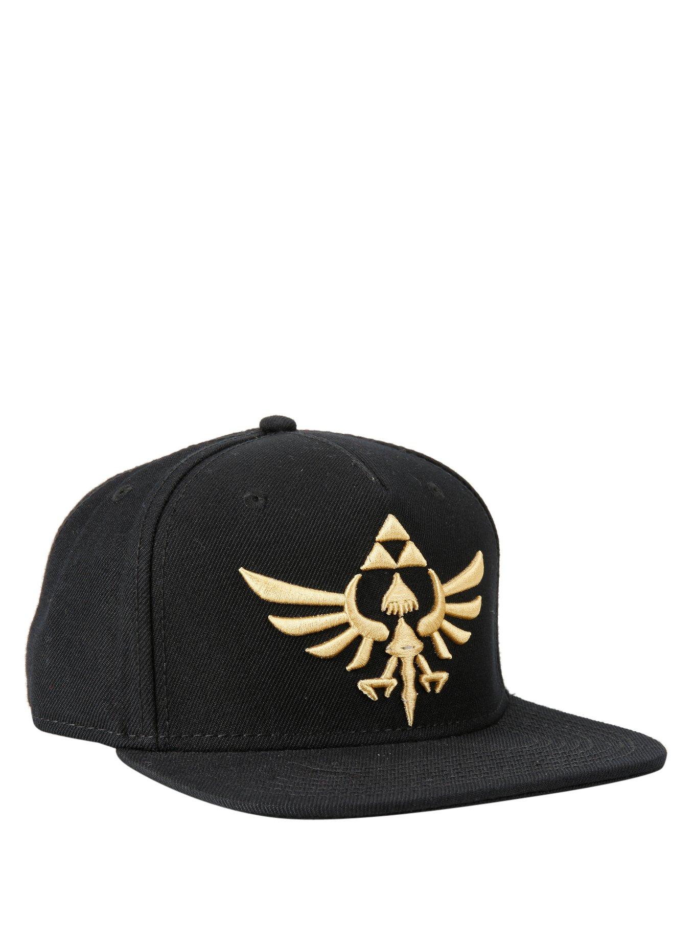 Nintendo The Legend Of Zelda Triforce Snapback Hat, , hi-res