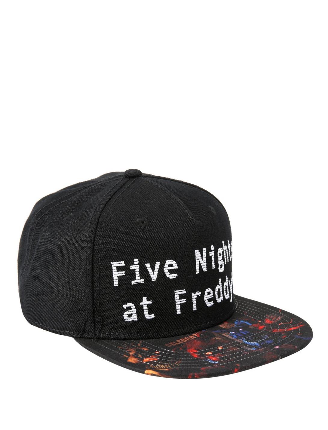 Five Nights At Freddy’s Logo Snapback Hat, , hi-res