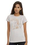 Her Universe Studio Ghibli Only Yesterday Sketch Girls T-Shirt, IVORY, hi-res
