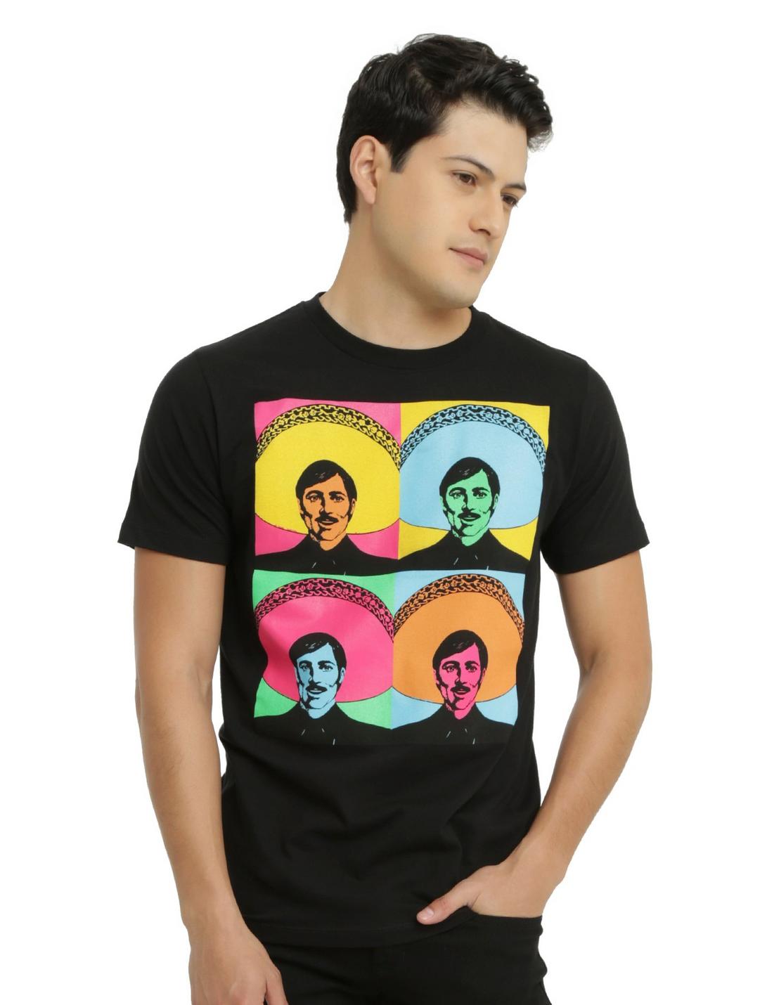 Tapatío Pop Art T-Shirt, BLACK, hi-res