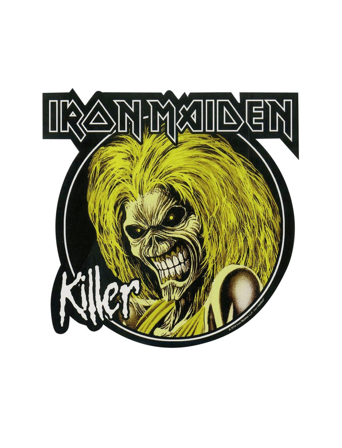 Iron Maiden Killer Sticker, , hi-res