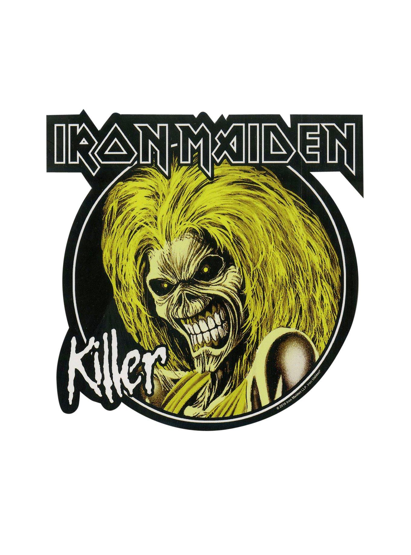 Iron Maiden Killer Sticker, , hi-res