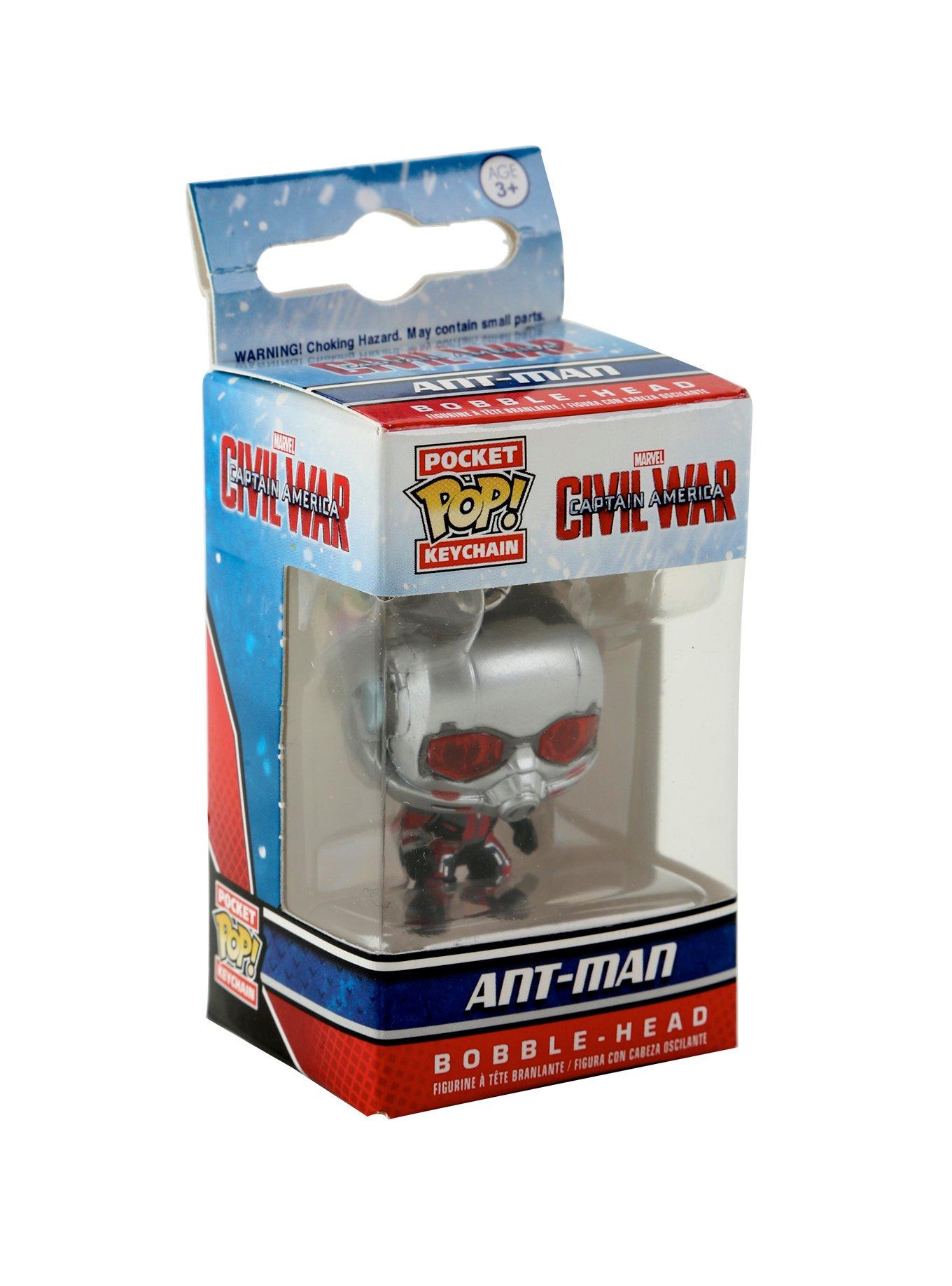Funko Marvel Captain America: Civil War Pocket Pop! Ant-Man Key Chain, , hi-res