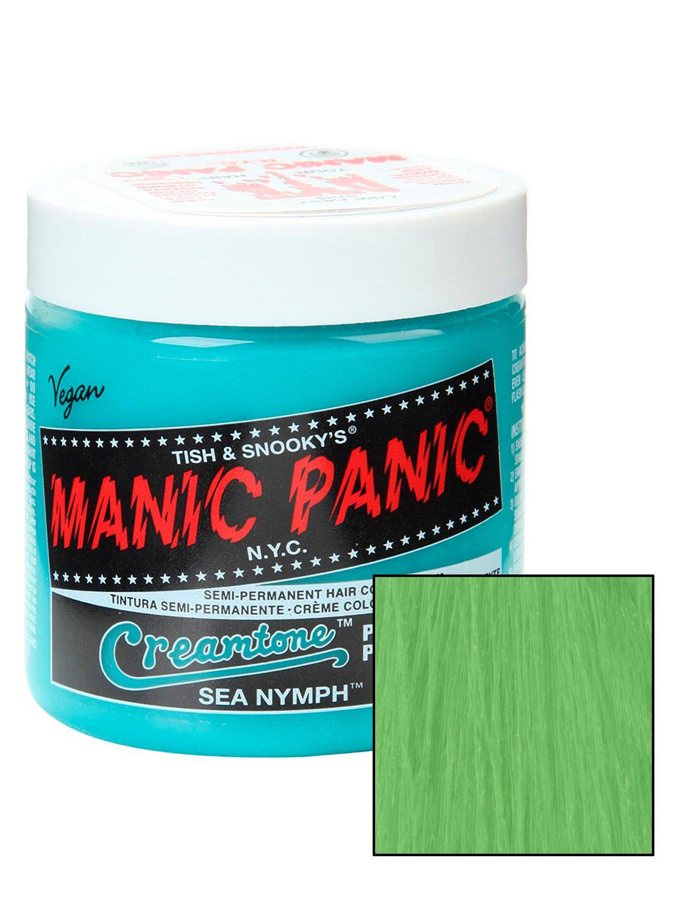 Manic Panic Creamtone Hair Dye, Sea Nymph - 4 fl oz jar