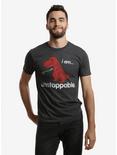 Unstoppable T-Rex T-Shirt, HEATHER GREY, hi-res