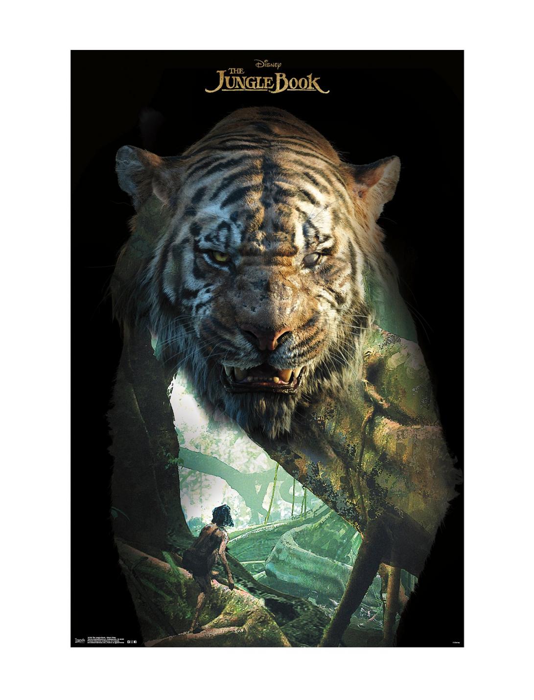 Disney The Jungle Book Shere Khan Poster, , hi-res