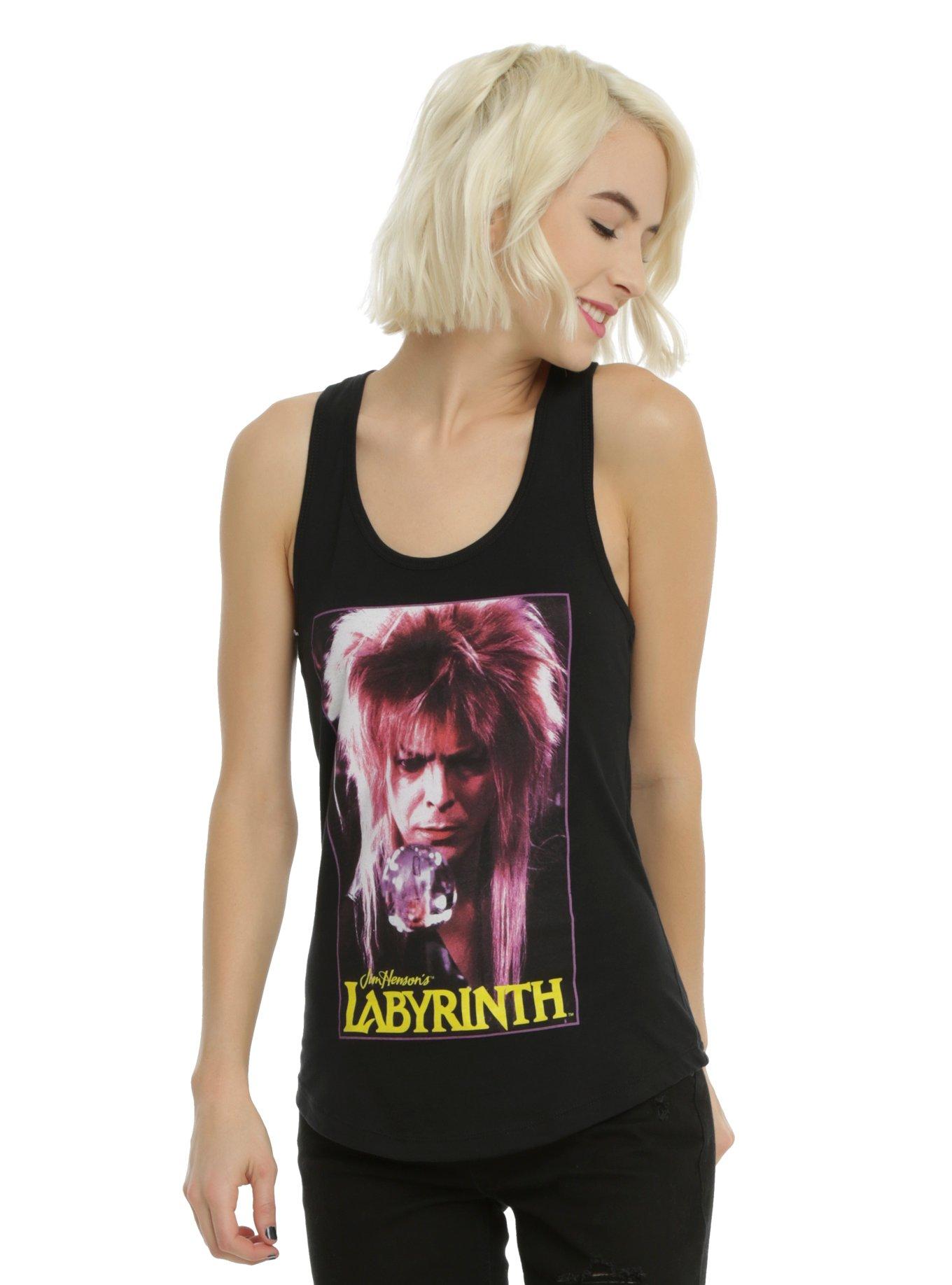 Labyrinth Goblin King Girls Tank Top, BLACK, hi-res