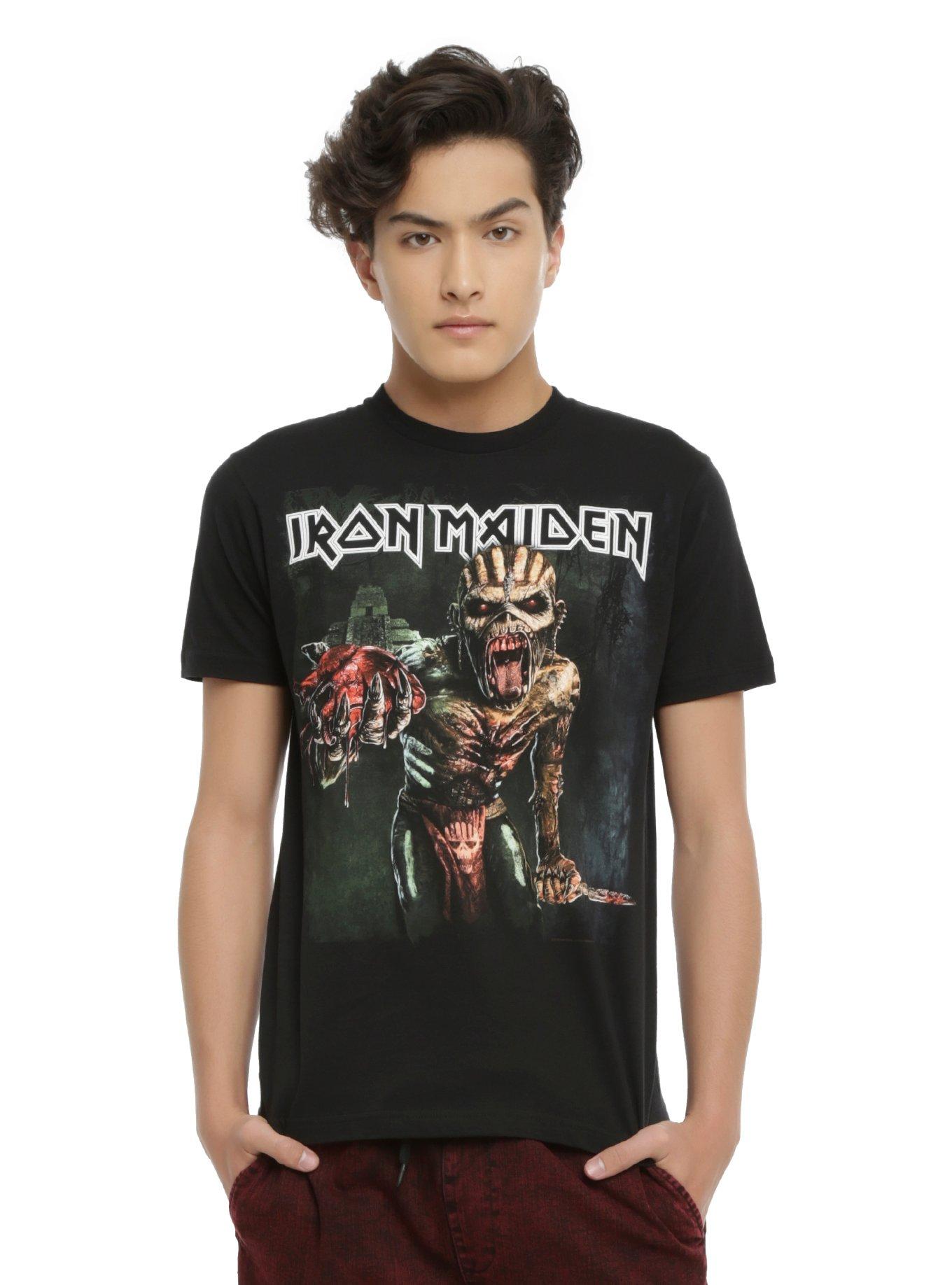 Iron Maiden Book Of Souls Tour T-Shirt, BLACK, hi-res