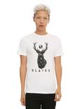 Slaves Elk Silhouette T-Shirt, BLACK, hi-res