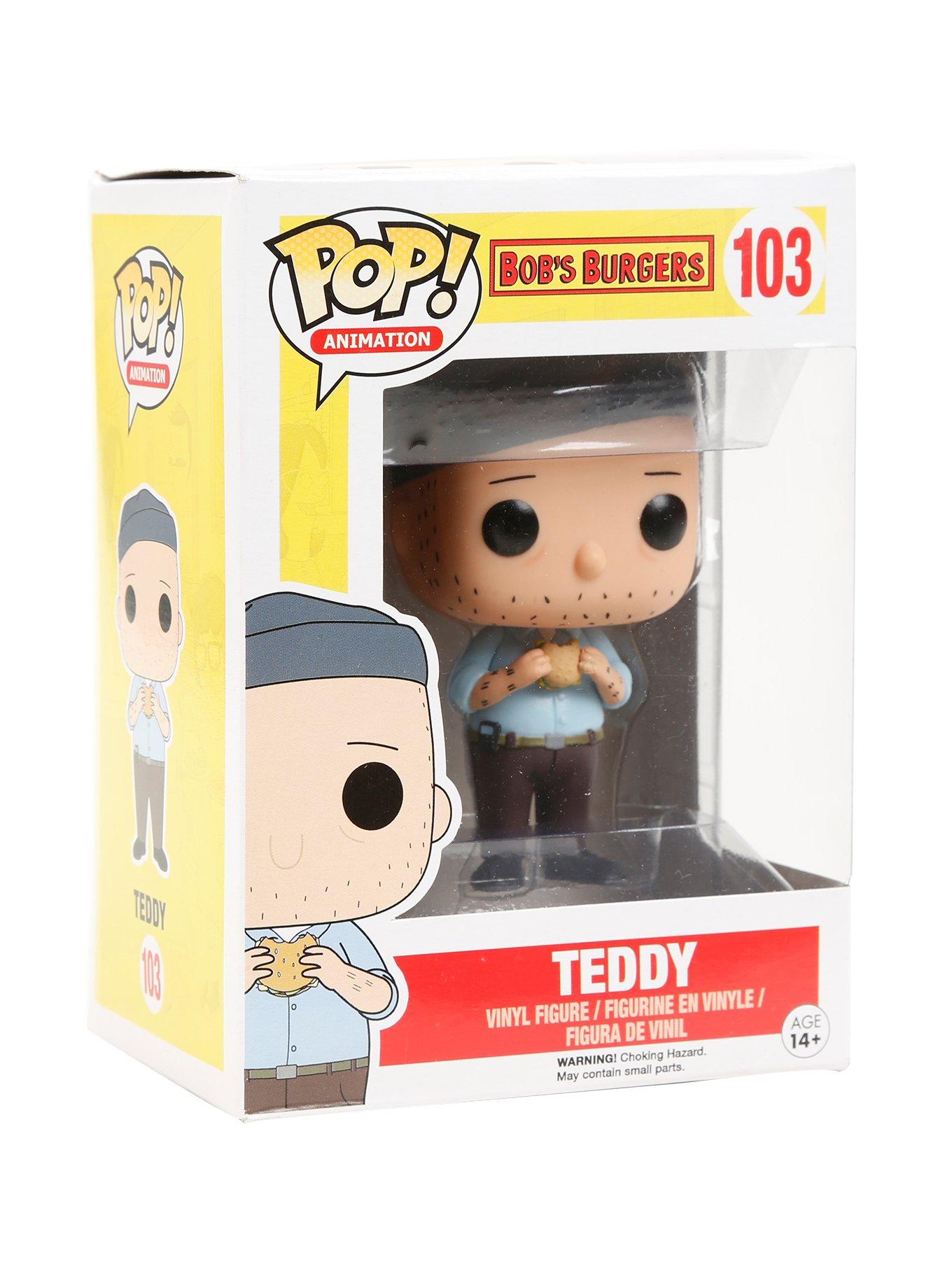 Funko Bob's Burgers Pop! Animation Teddy Vinyl Figure