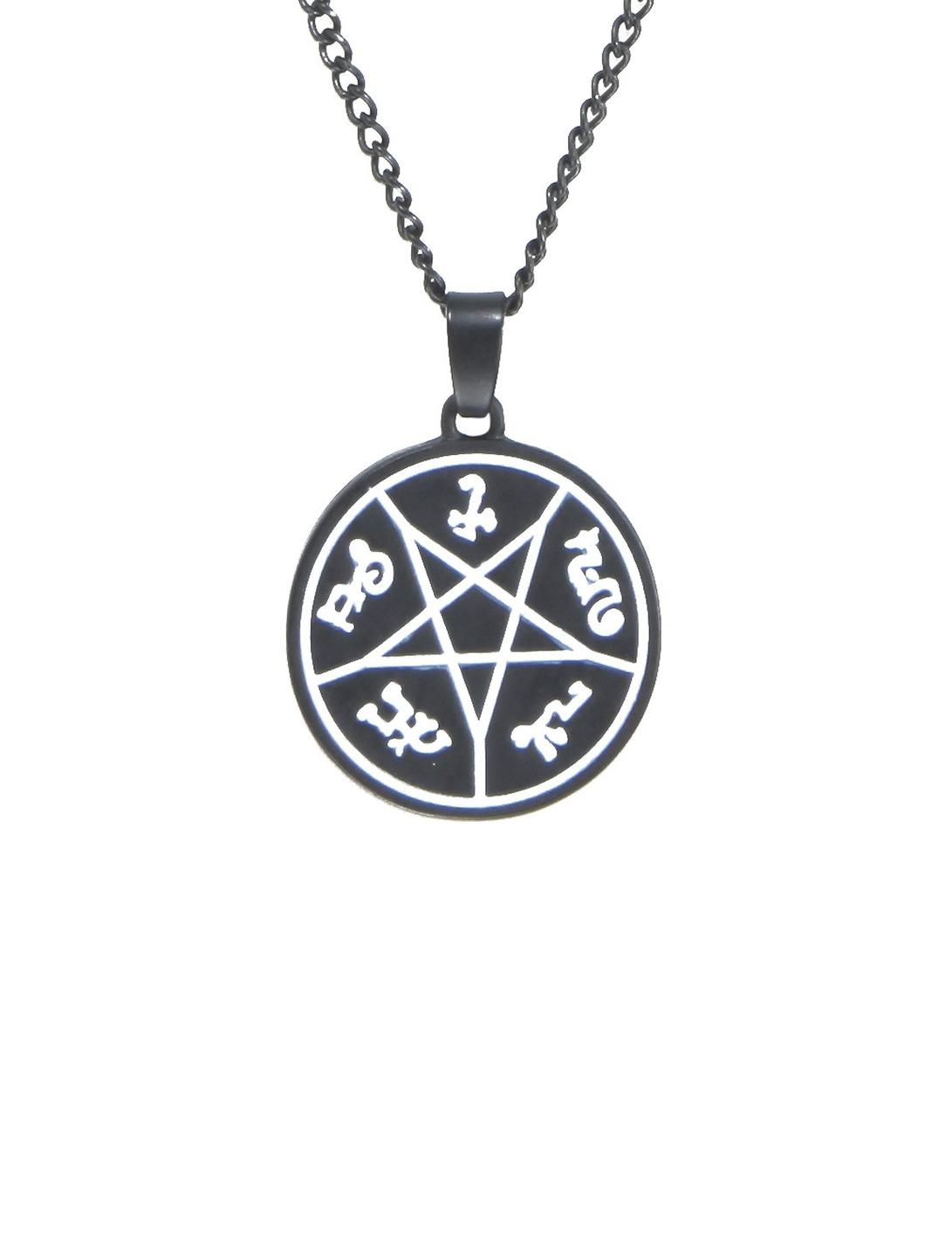 Supernatural Devil's Trap Necklace, , hi-res