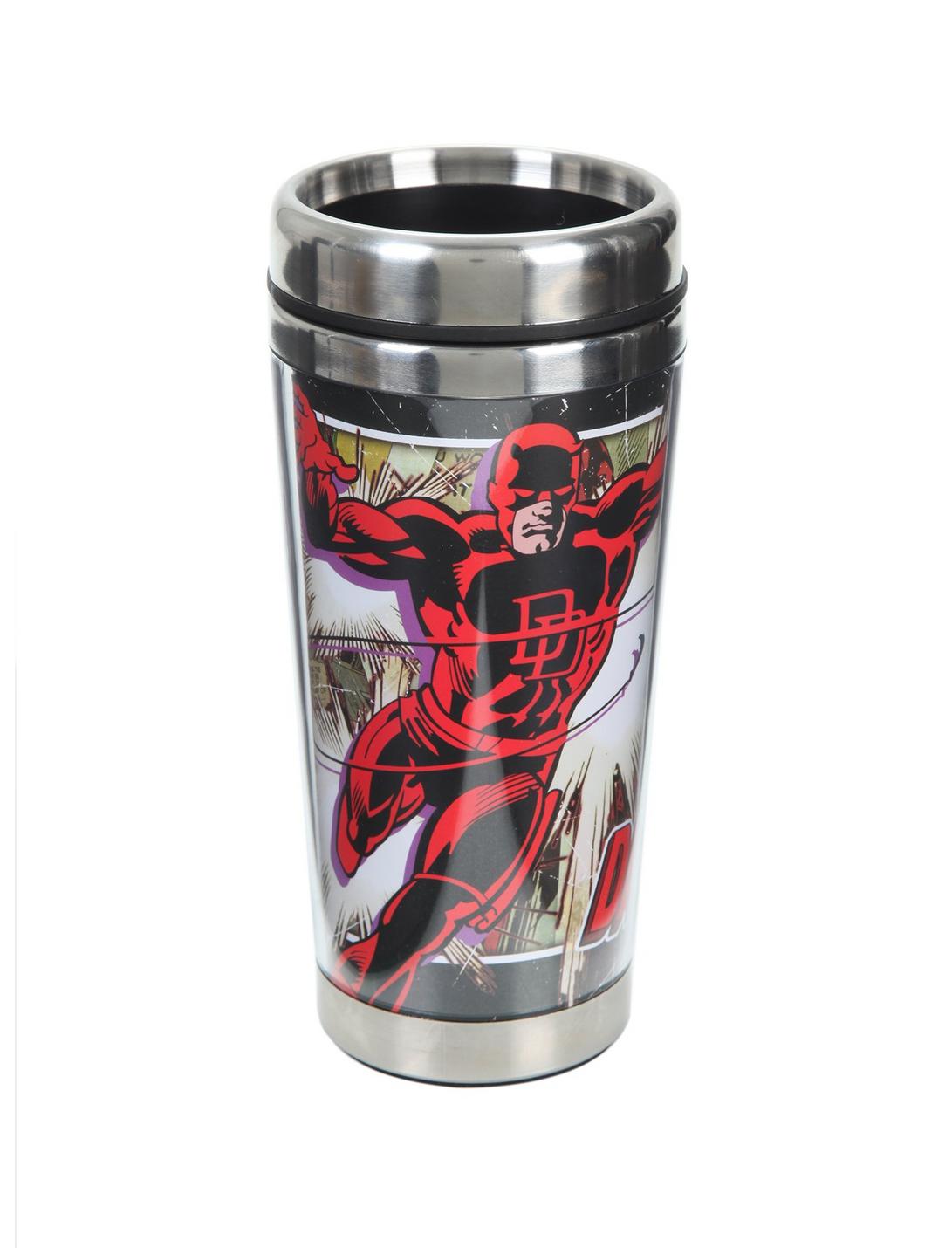 Marvel Daredevil Comic Stainless Steel Travel Mug, , hi-res
