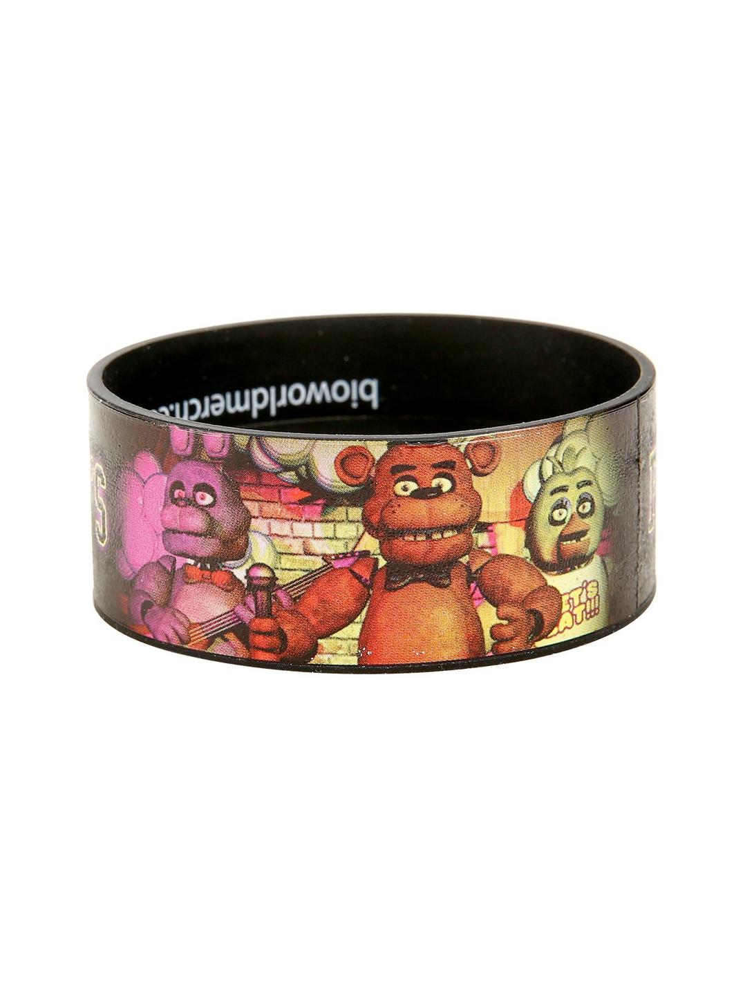 Five Nights At Freddy's Band Rubber Bracelet, , hi-res