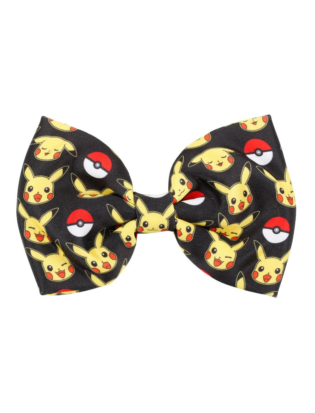 Pokemon Pikachu & Poke Ball Hair Bow, , hi-res